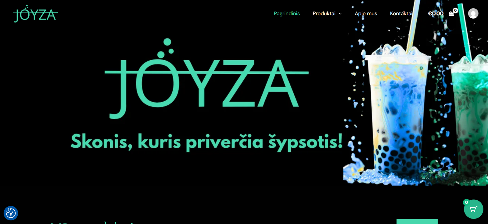 Internetinė parduotuvė lietuvių kalba Joyza