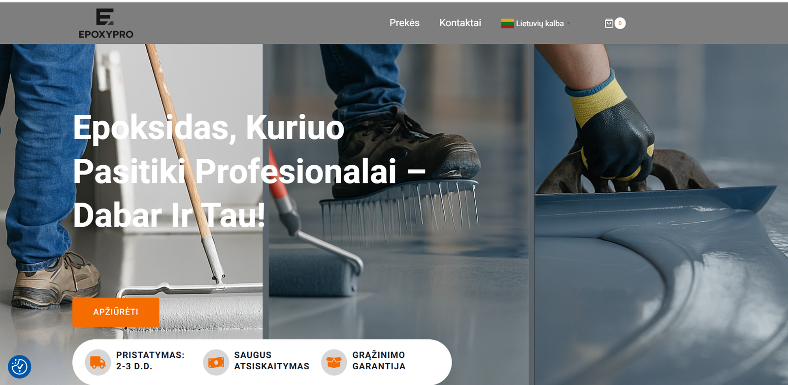 Internetinė parduotuvė Epoxypro